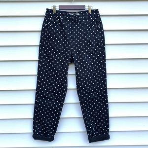 Topshop mom moto high rise polka dot denim size 28